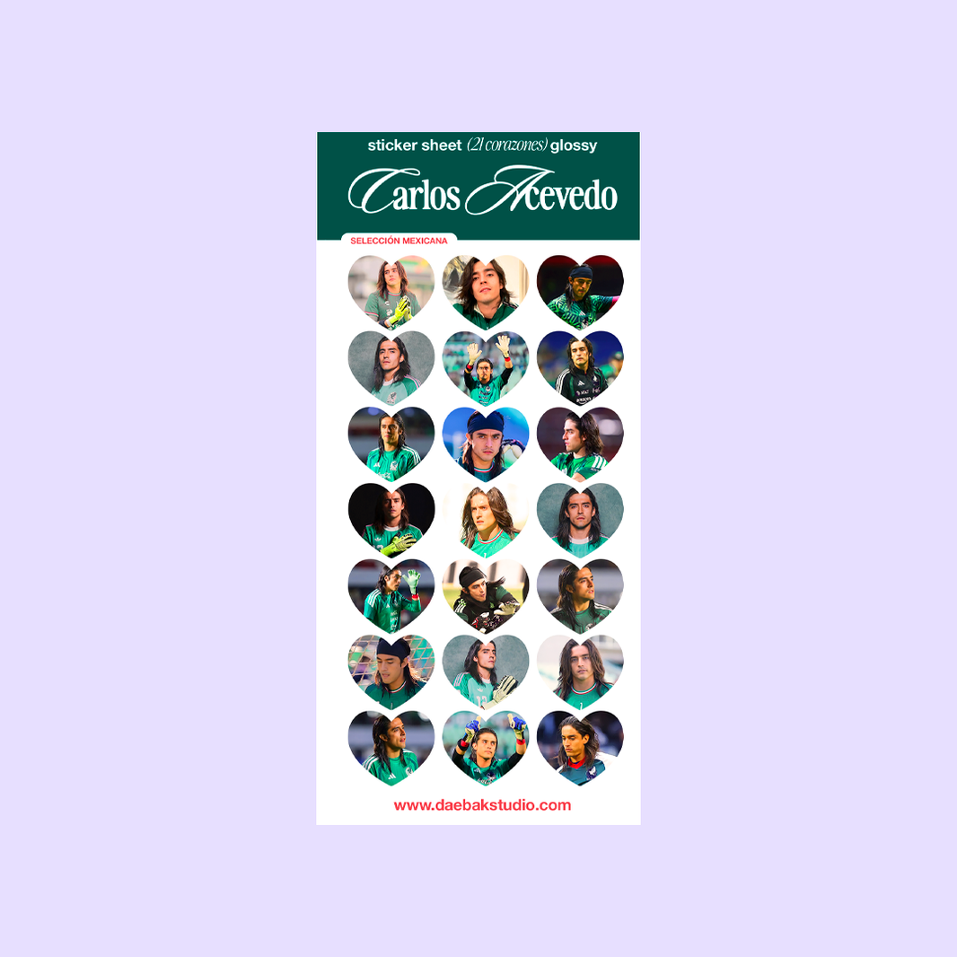 Stickers '21 Corazones' — Selección Mexicana