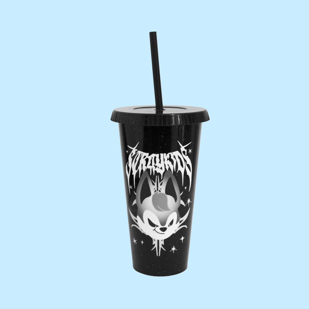 Vaso — Evil SKZOO (acabado glitter) Stray Kids