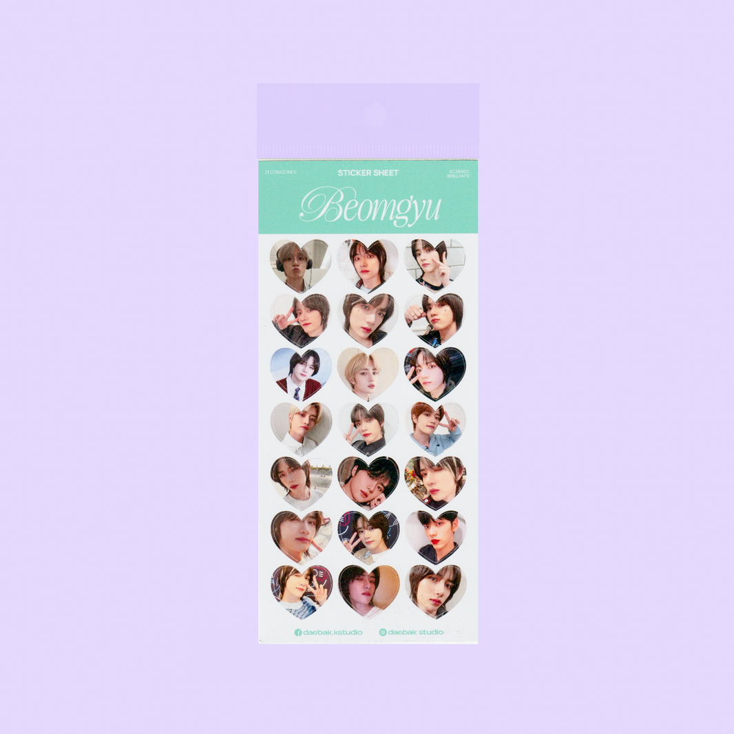 TXT — 21 Corazones Sticker