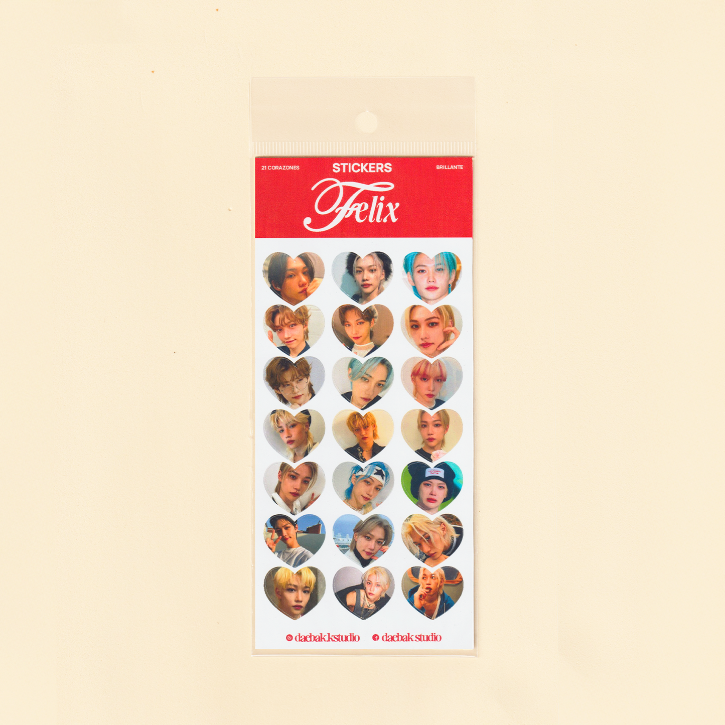 Stickers (21 Corazones) - Stray Kids