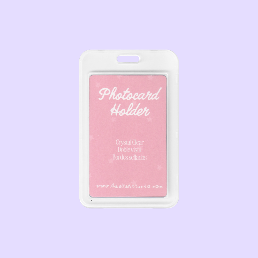 Photocard Holder – Crystal Clear