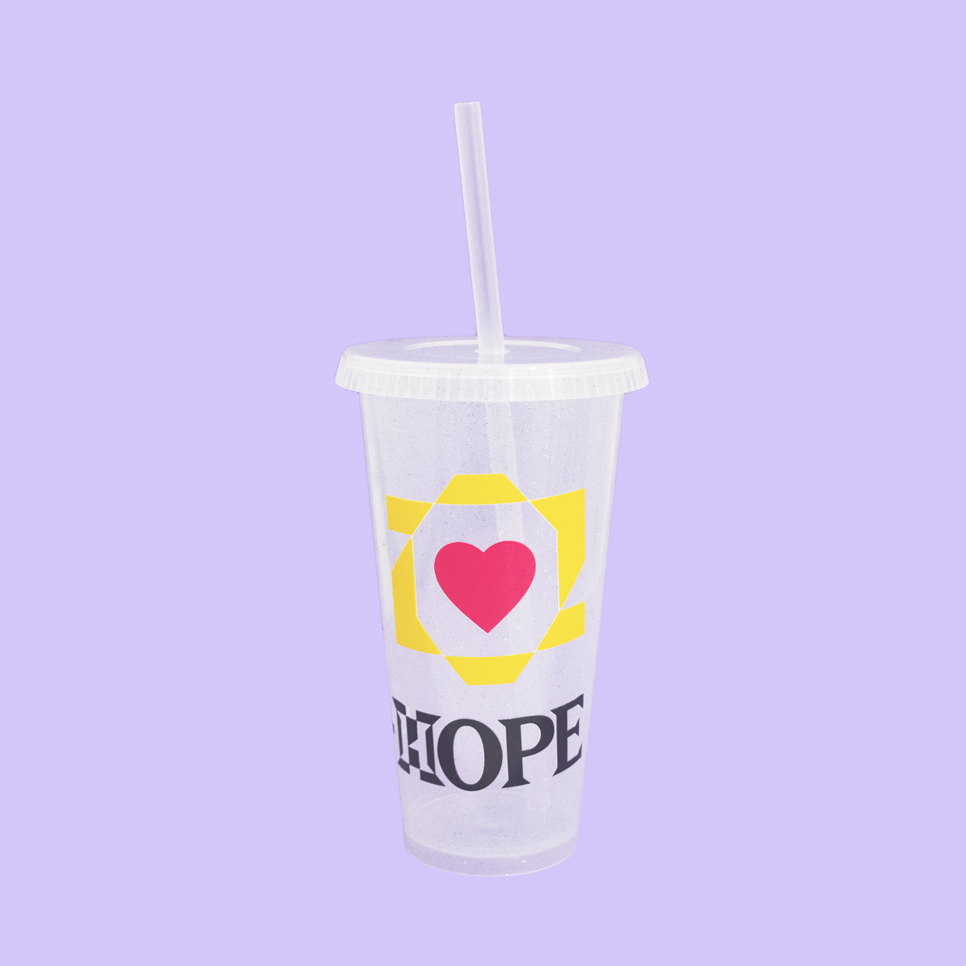 Vaso – HOPE On The Stage (acabado glitter)