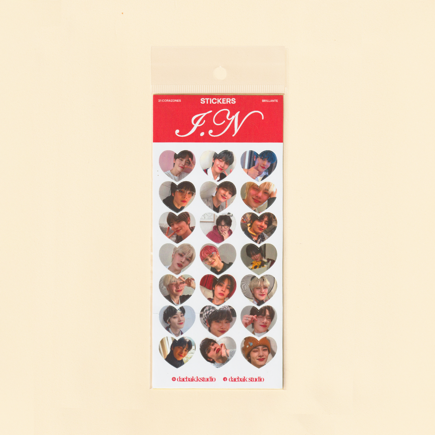 Stickers (21 Corazones) - Stray Kids