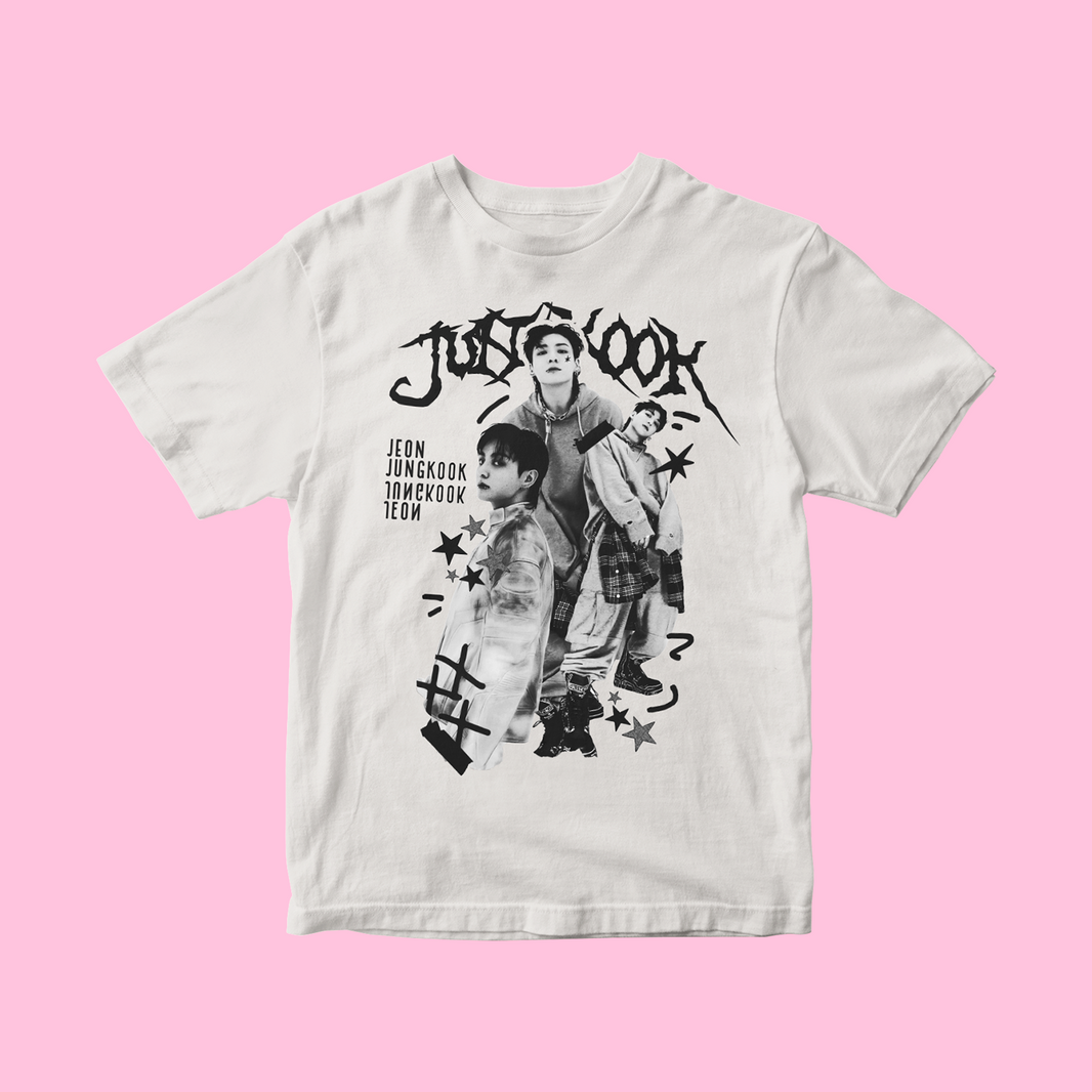 Jungkook 'JK Monochrome' - Playera
