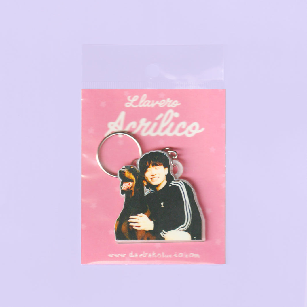 Llavero Acrílico: bowwow_bam