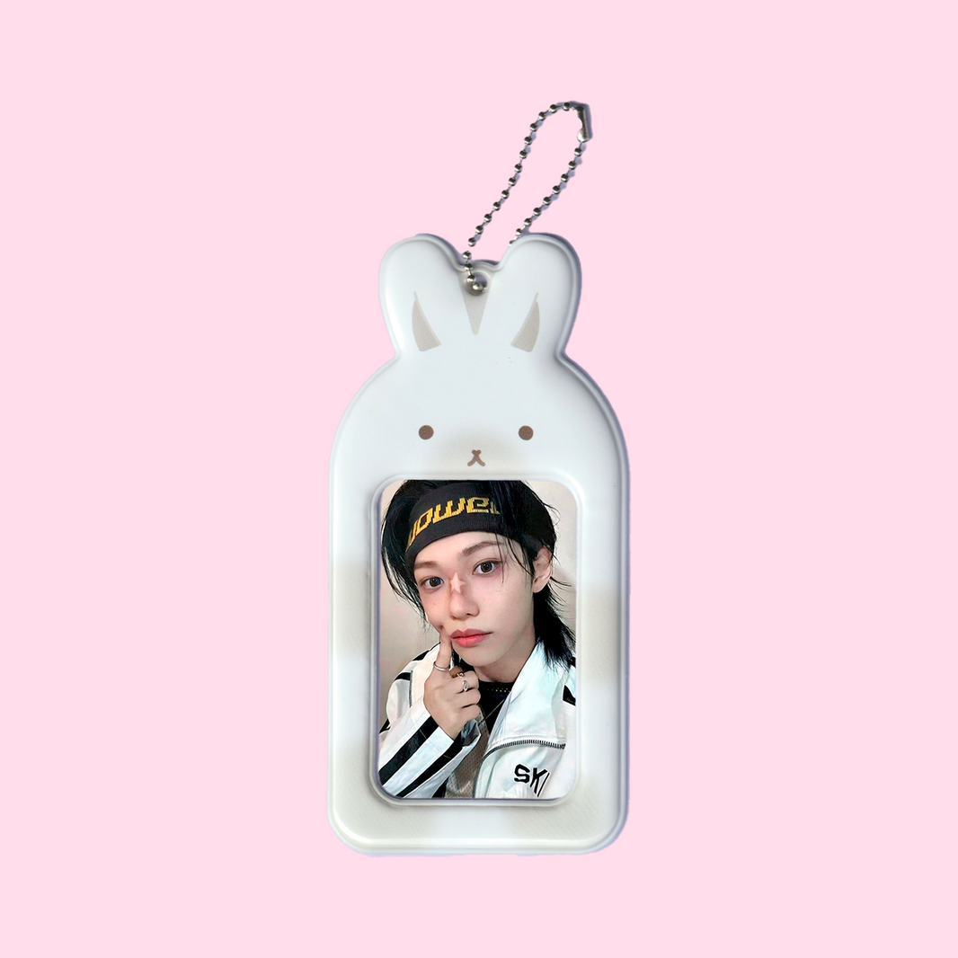 Photocard Holder — 'White Bunny'