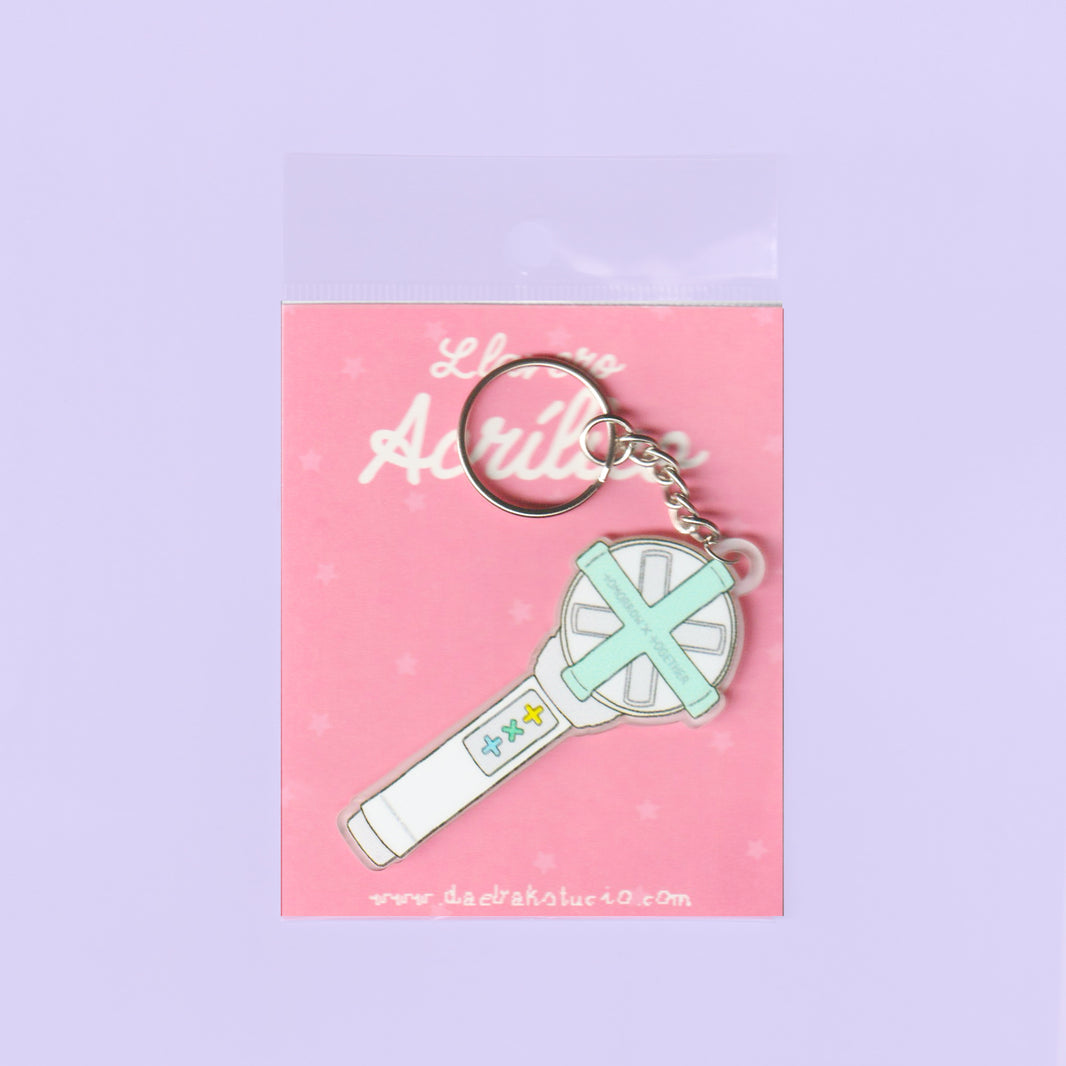 Llavero Acrílico: Lighstick - TXT