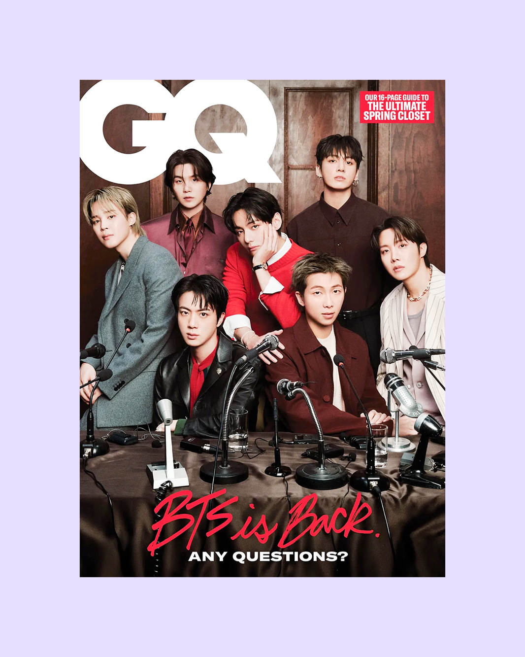 GQ Korea MAGAZINE - 'BTS is Back' Marzo 2026