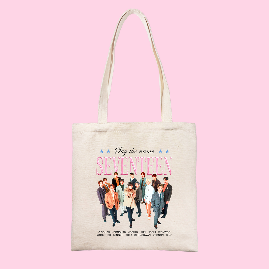 Tote Bag - 'Say the name' (Seventeen)