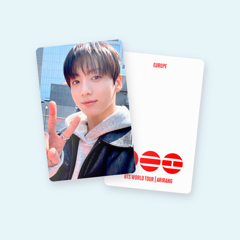BTS — 'ARIRANG' Europe Lucky Draw | Photocard Fanmade