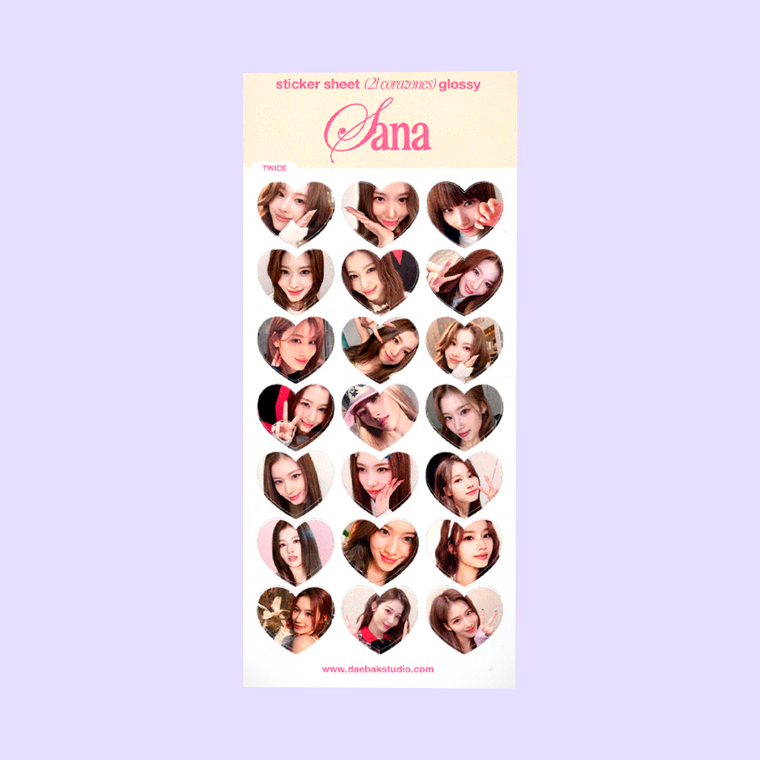Twice — 21 Corazones Sticker