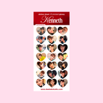 Santos Bravos  — Sticker Sheet '21 Corazones'