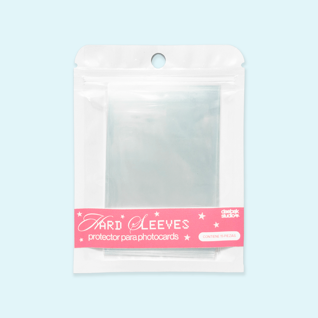 Hard Sleeves '56 × 87 mm' – 15 piezas
