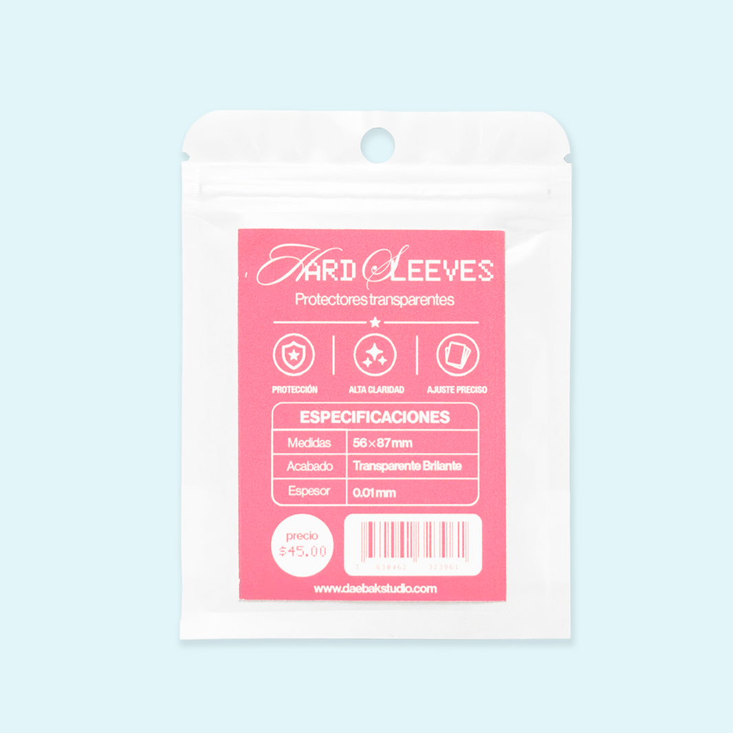 Hard Sleeves '56 × 87 mm' – Pop Corn Original