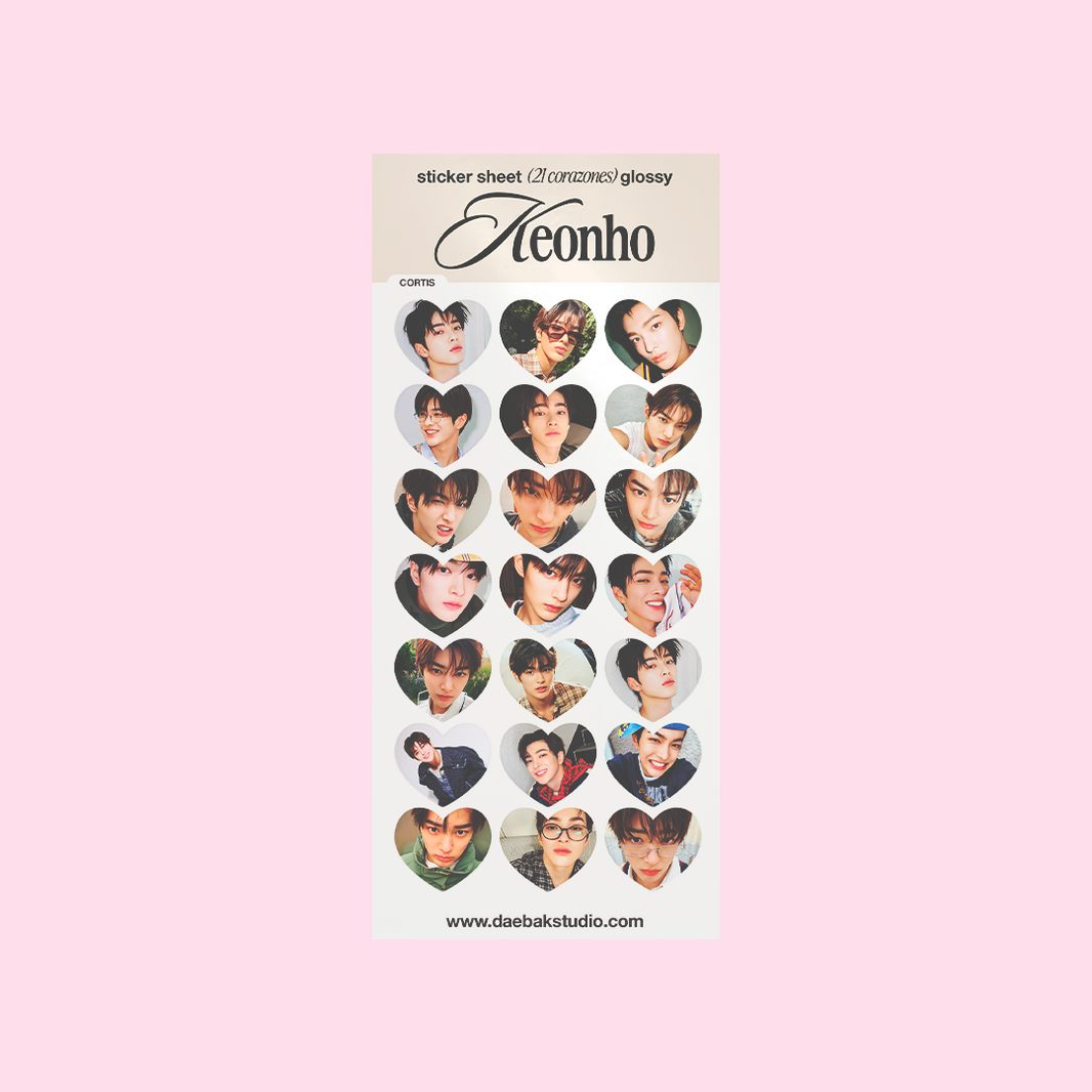 CORTIS — Sticker Sheet '21 Corazones'