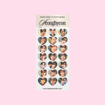 CORTIS — Sticker Sheet '21 Corazones'