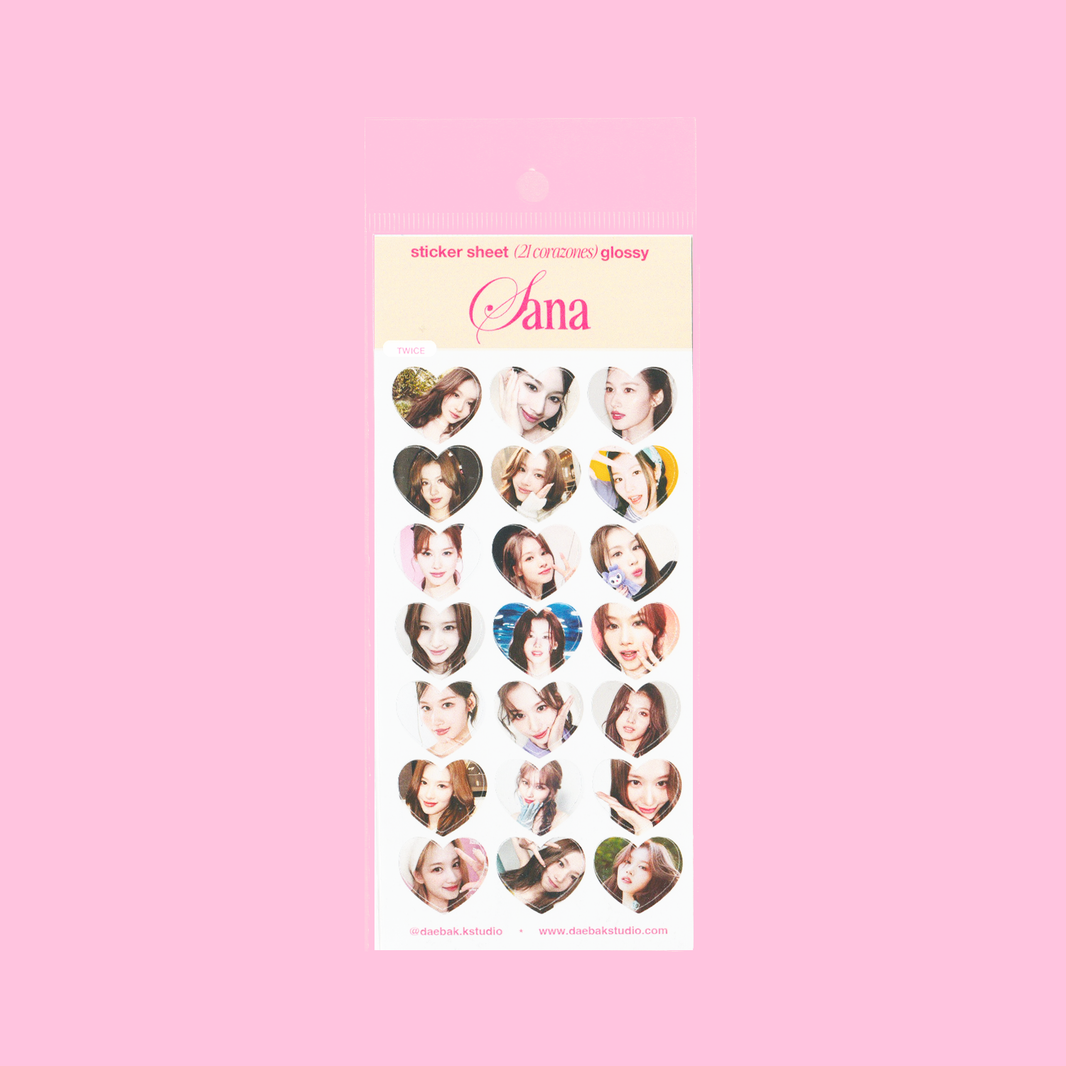 Twice — 21 Corazones Sticker
