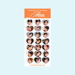 RIIZE — Sticker Sheet '21 Corazones'