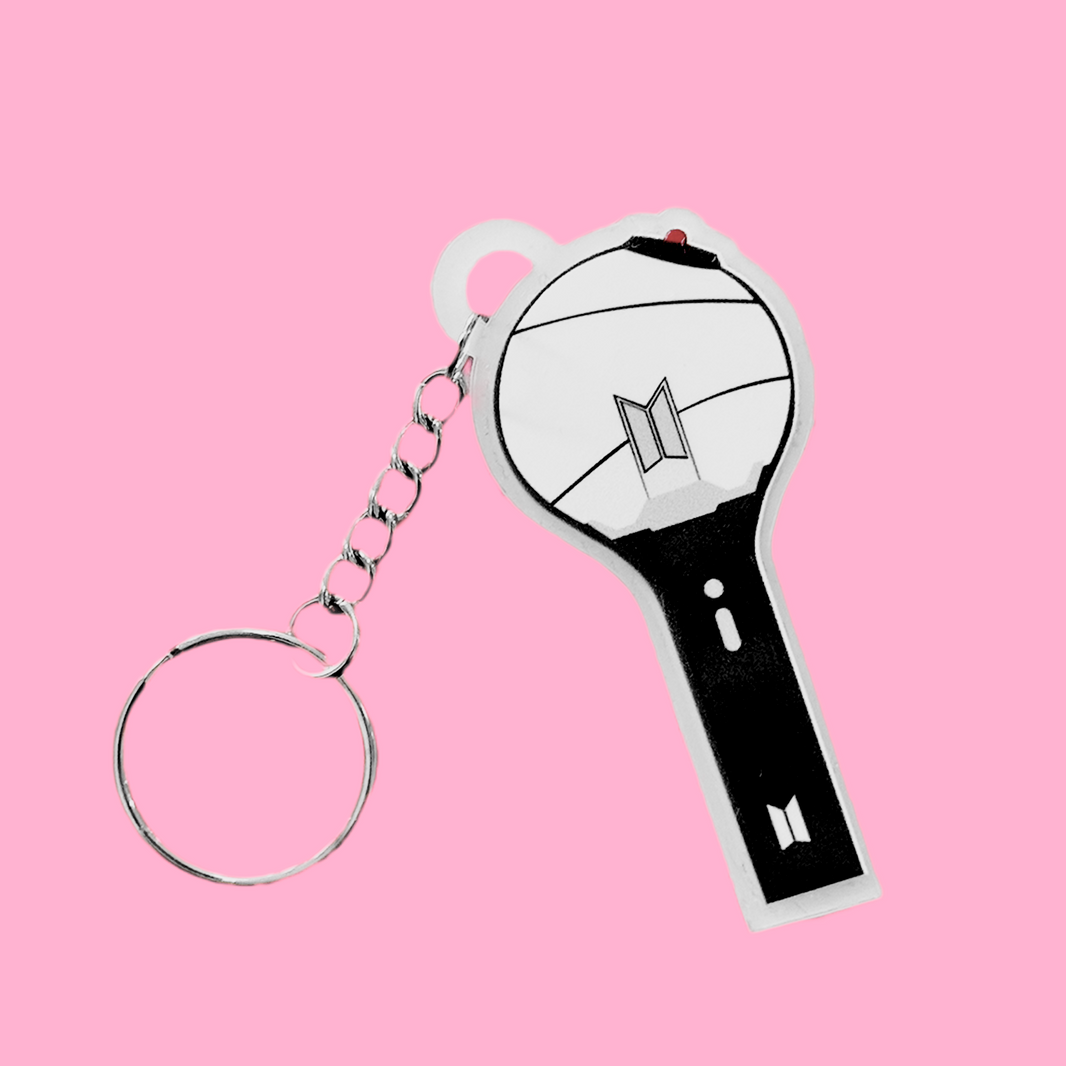 Llavero Acrílico: Lightstick -  BTS