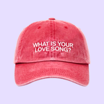 Gorra BTS "What Is Your Love Song?" – Arirang Tour 2026 (Vintage Red)