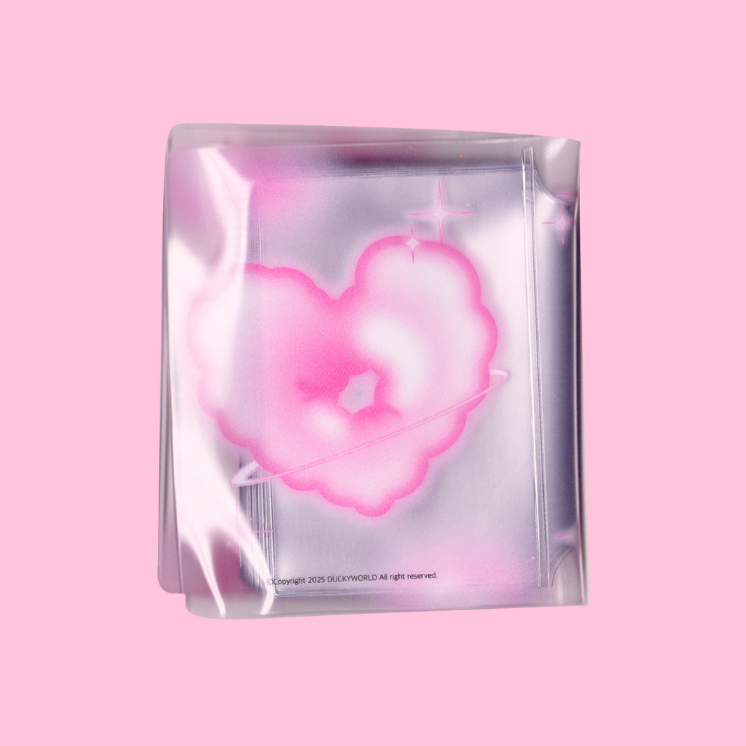 Binder Transparente — Glowing Heart