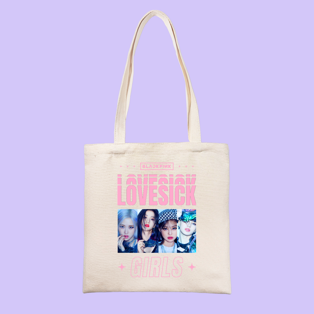 Tote Bag - 'Lovesick Girls' (Blackpink)