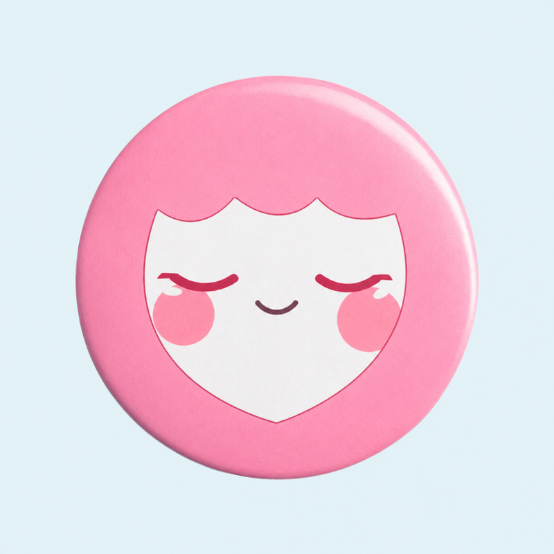 Pin TWICE Lovelys – 58 mm
