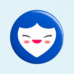 Pin TWICE Lovelys – 58 mm