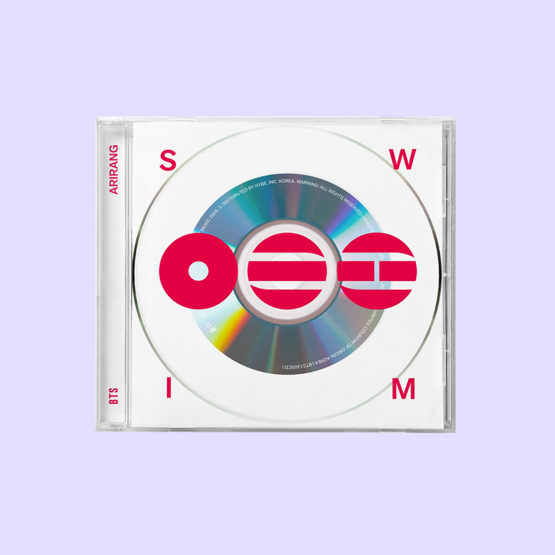 BTS - SWIM (Original & Instrumental Single CD - Target Exclusive Ver.)