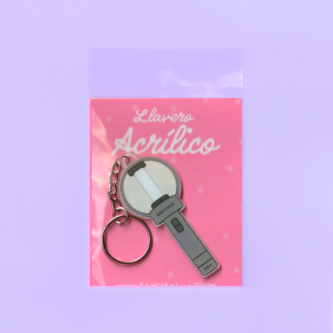 Llavero Acrílico: ENHYPEN Lightstick