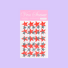 Sticker Pack "Estrellas Metálicas" – 50 piezas