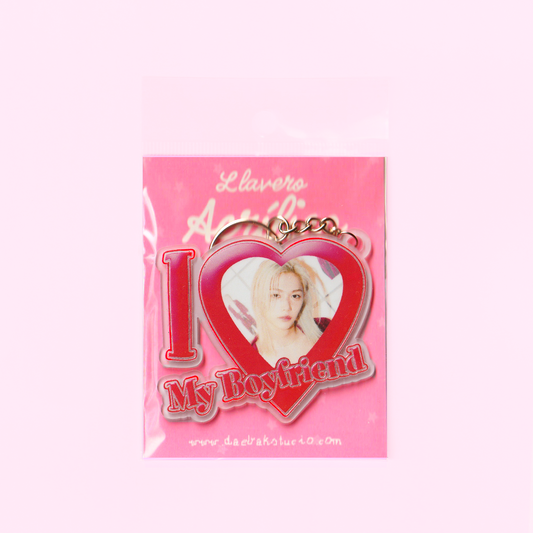 Llavero Acrílico: Felix “I Love My Boyfriend”