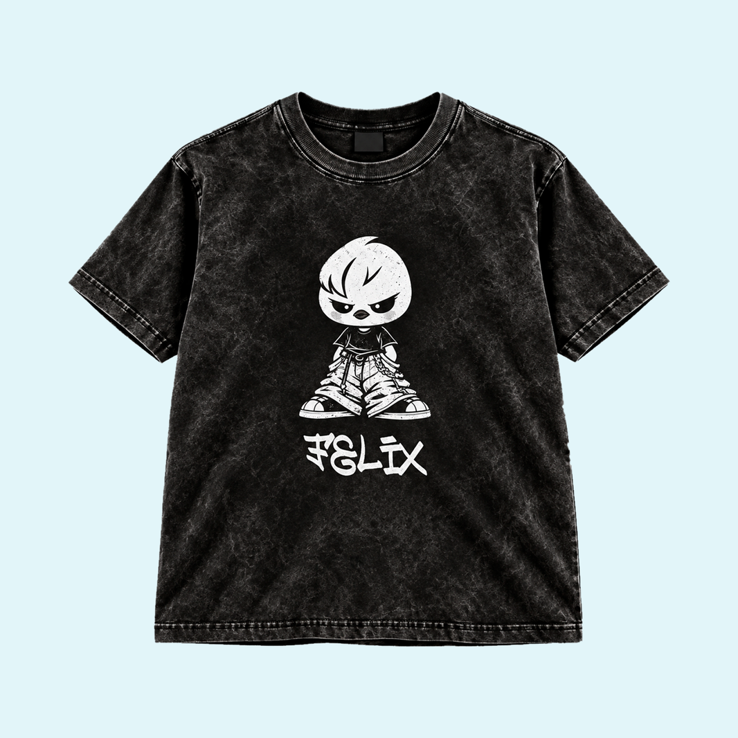 Playera Evil SKZOO LATAM Ver. – Mineral Wash | Stray City