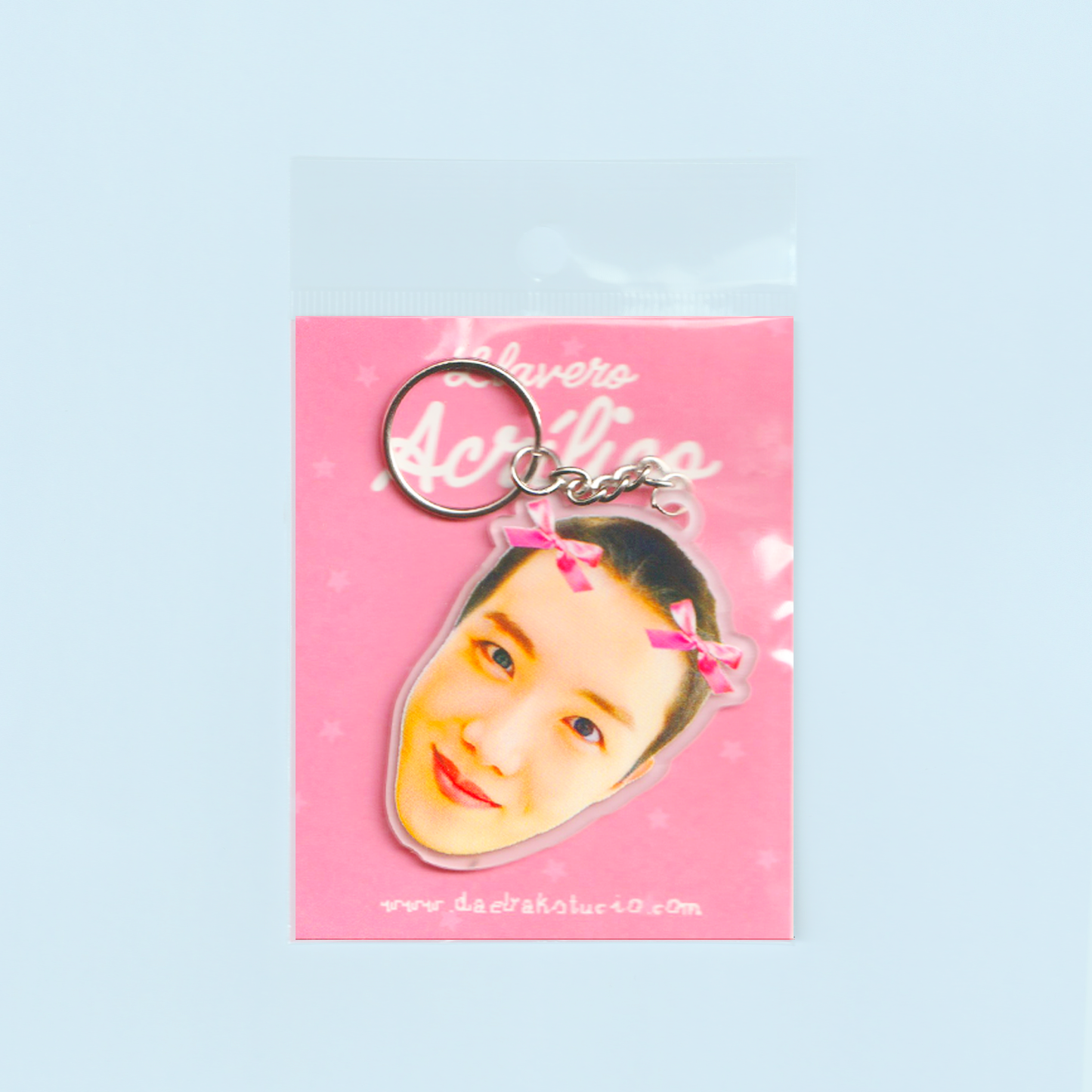 Llavero Acrílico: Hobi Pelón