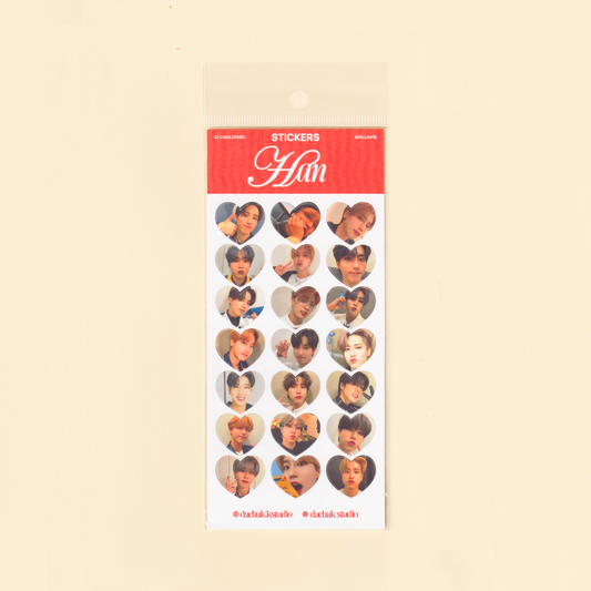 Stickers (21 Corazones)  - Stray Kids