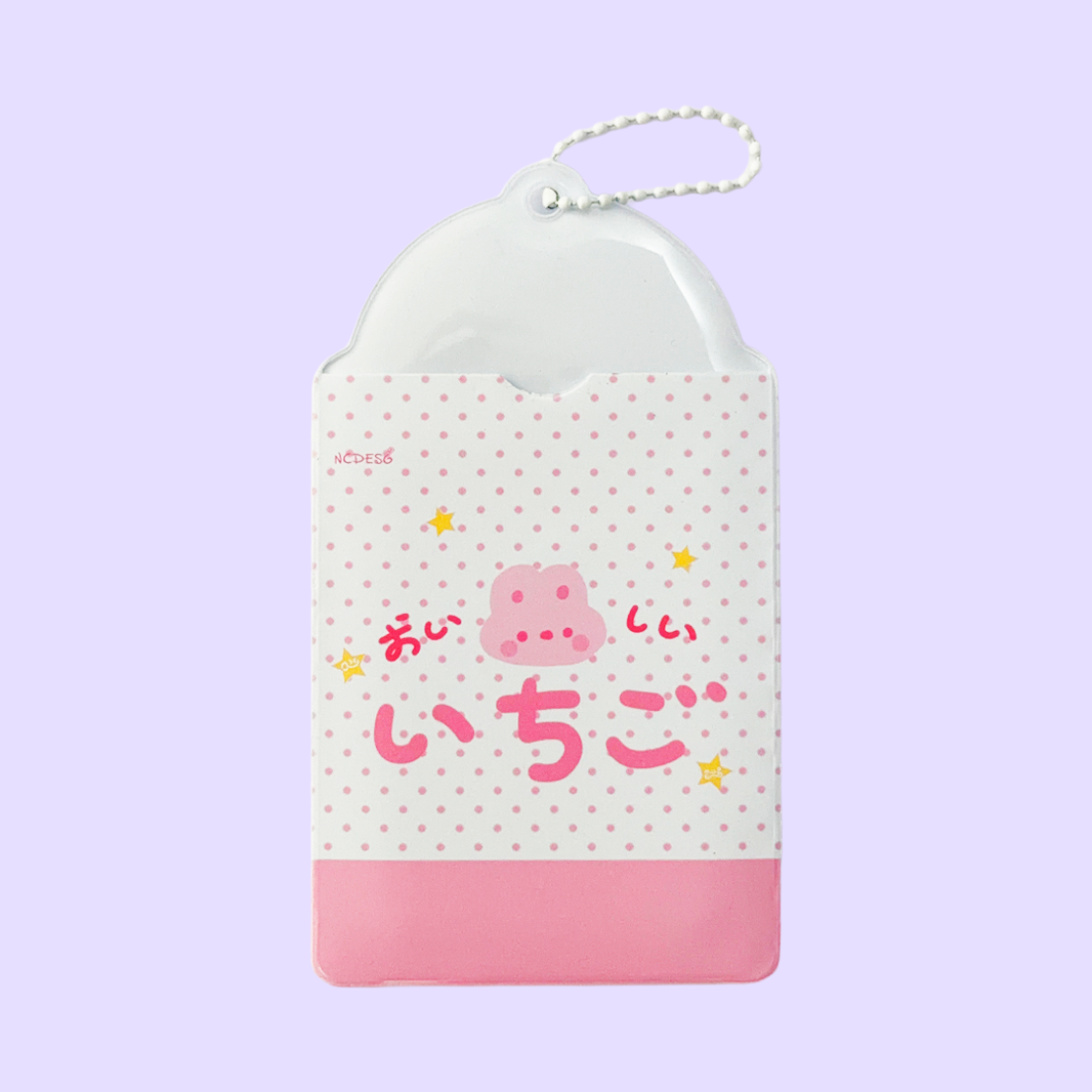 Photocard Holder — 'Oishii Strawberry'