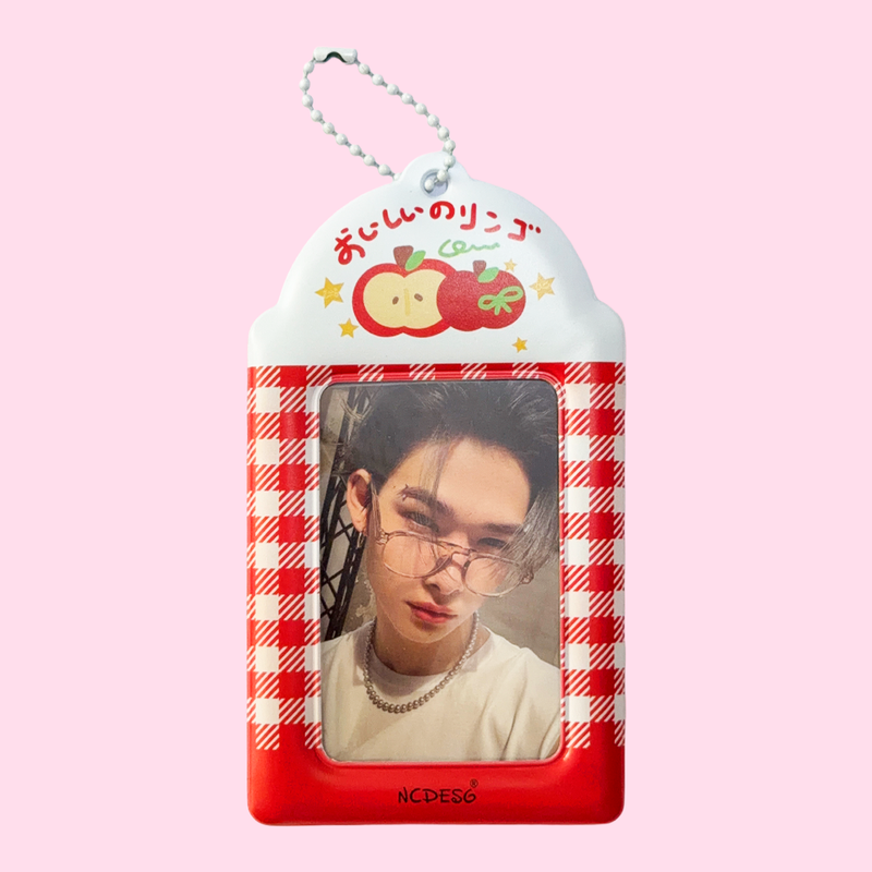 Photocard Holder — 'Oishii Apple'
