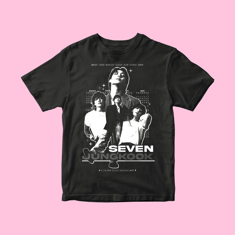 Jungkook 'Seven Days'- Playera