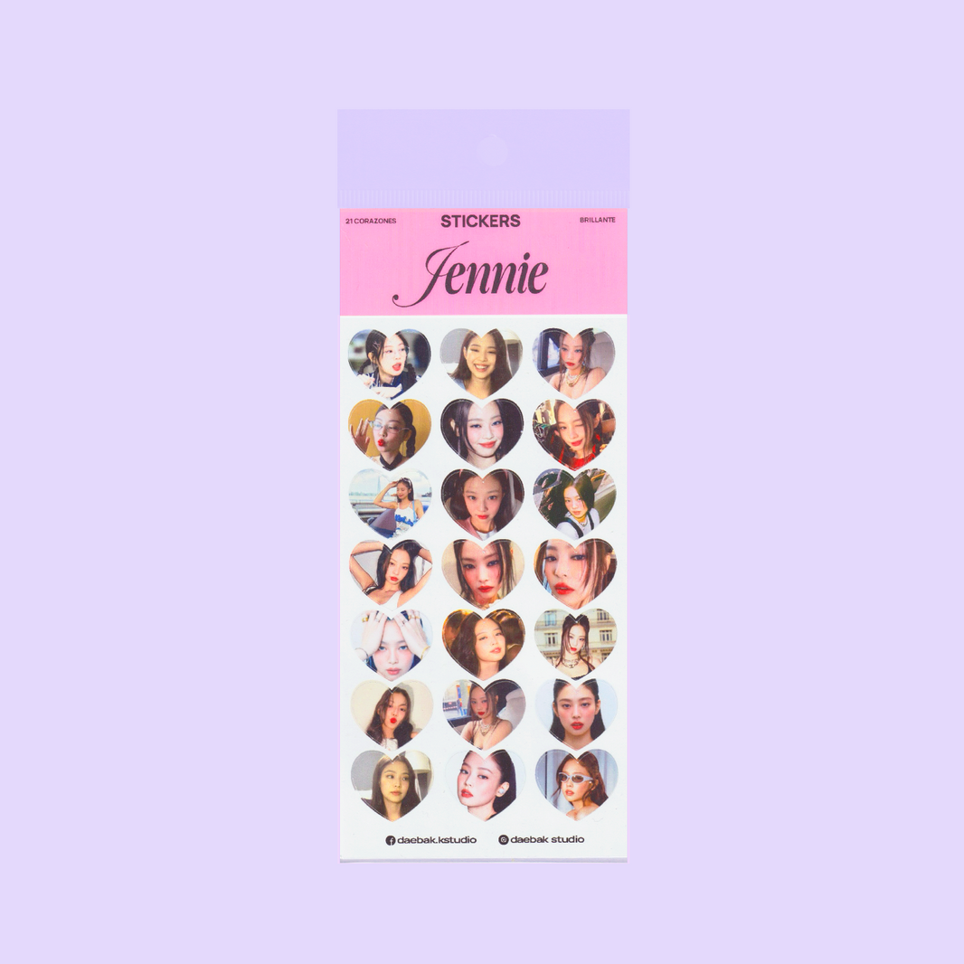 Stickers (21 Corazones)  - Blackpink