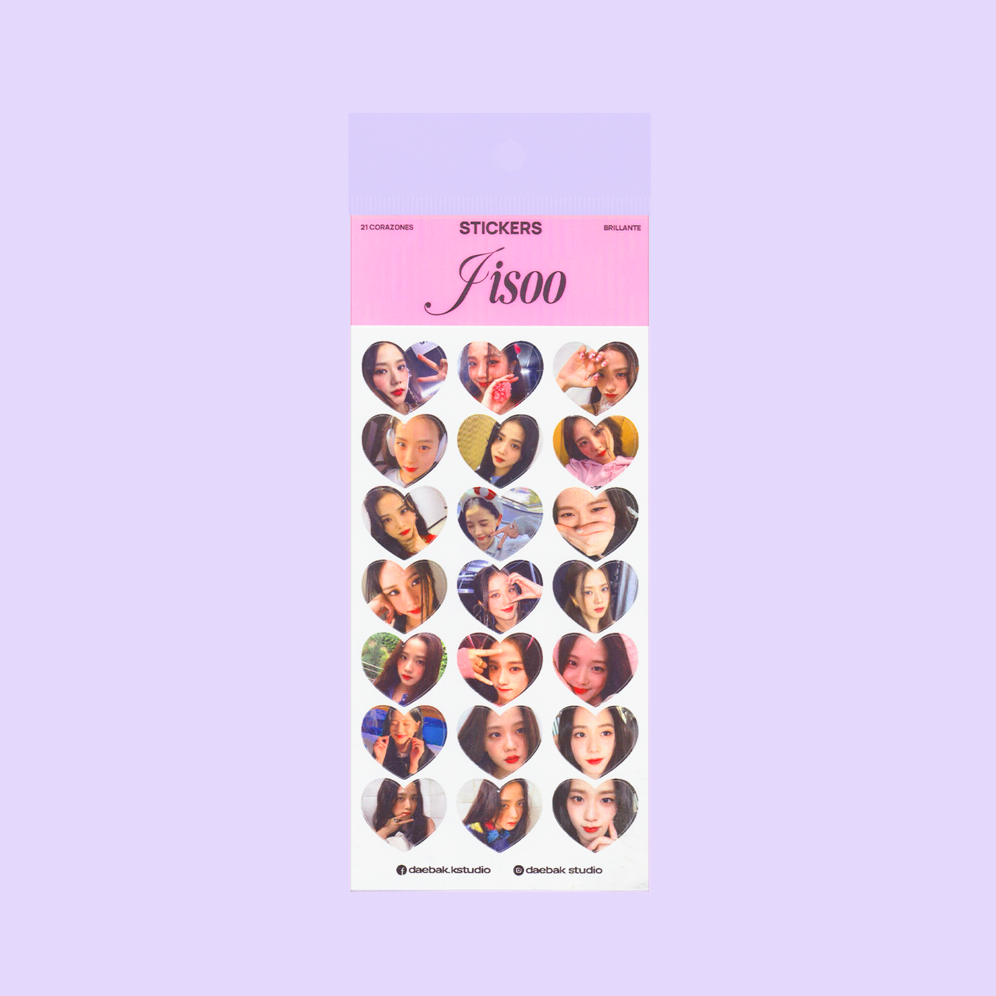Stickers (21 Corazones)  - Blackpink