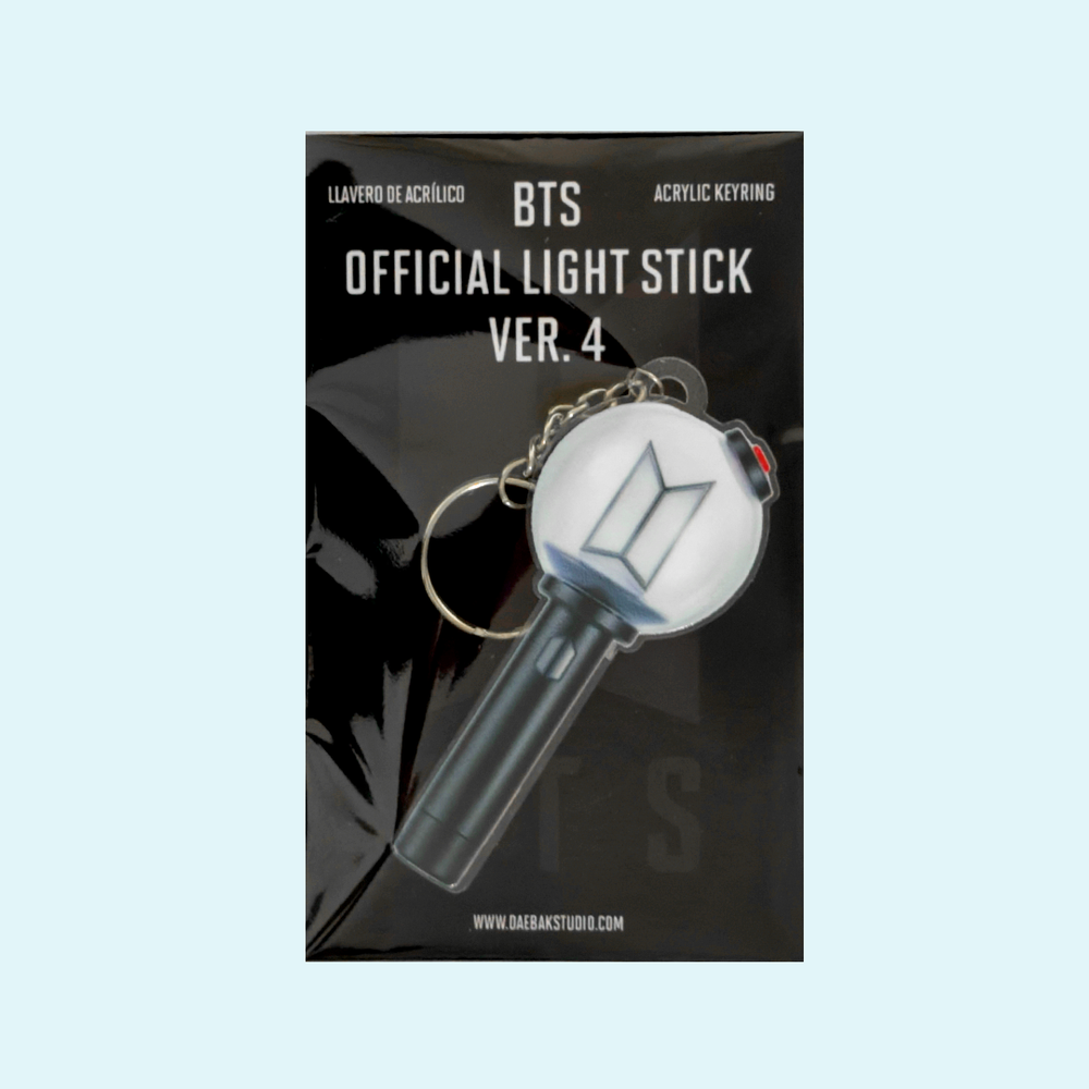 Llavero Acrílico —  BTS Lightstick Ver. 4
