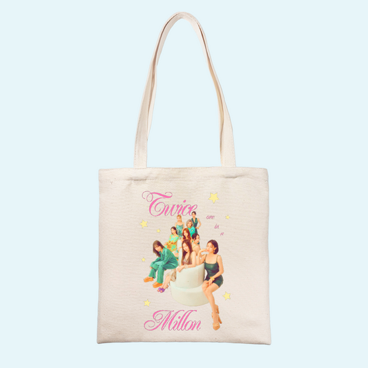 Tote Bag - 'One in a millon' (Twice)