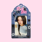 Photocard Holder —  Rockstar Denim con Charm