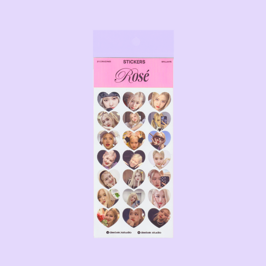 Stickers (21 Corazones)  - Blackpink