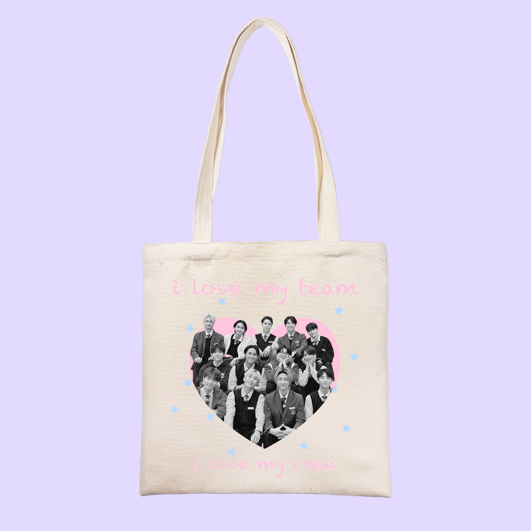 Tote Bag - 'i love my team' (Seventeen)
