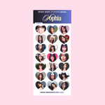 KATSEYE — Sticker Sheet '21 Corazones'