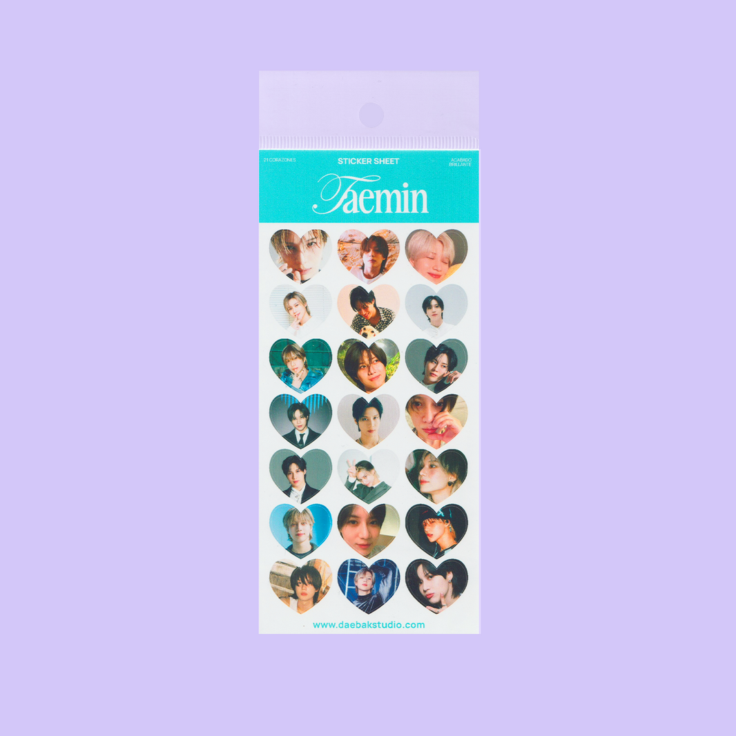 Stickers (21 Corazones)  - SHINee