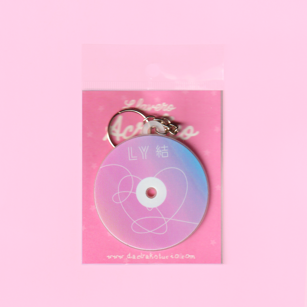 Llavero Acrílico: BTS – Love Yourself