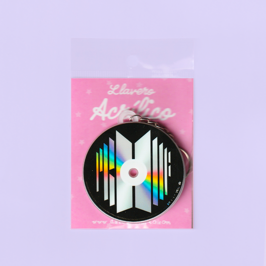 Llavero Acrílico: BTS Logo