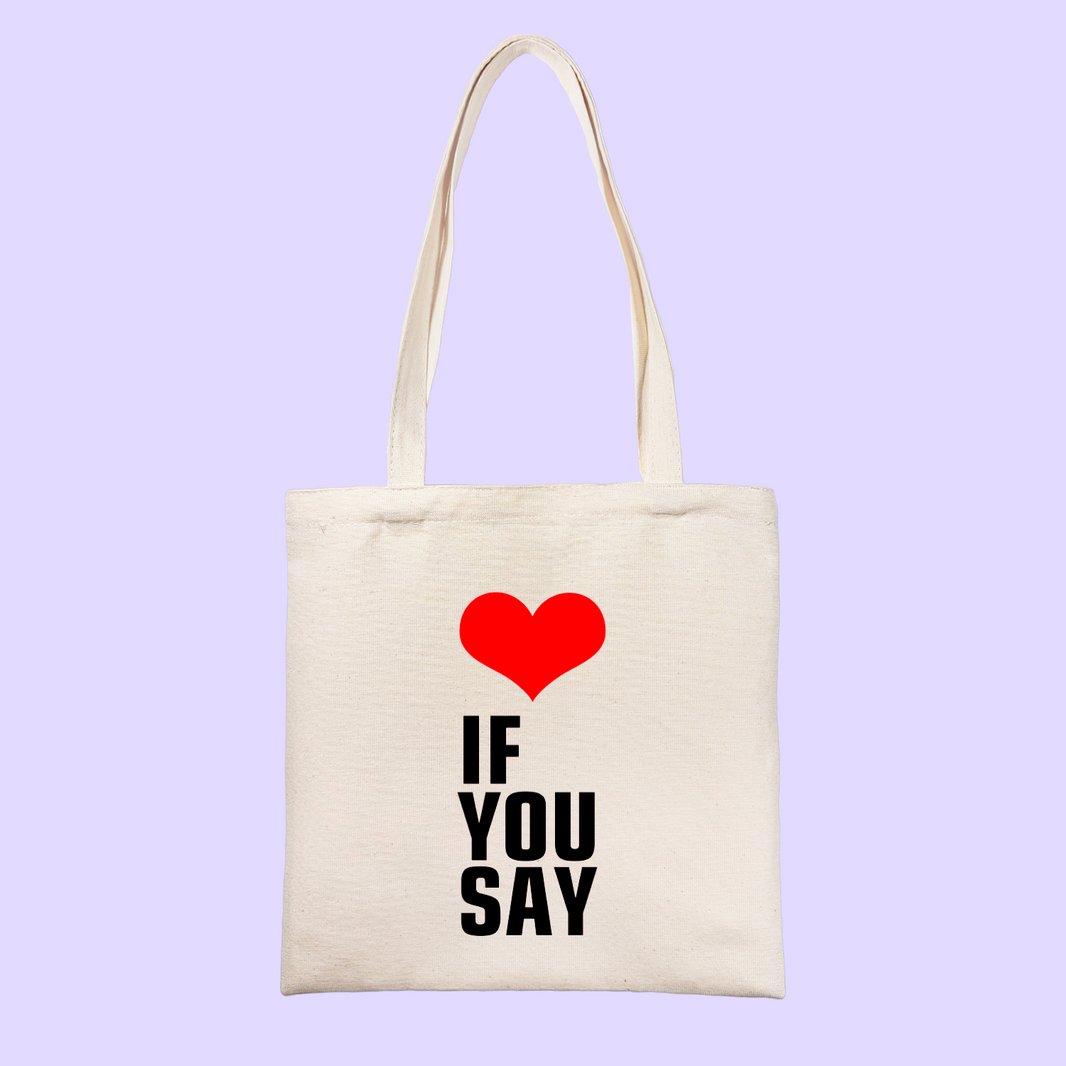 Tote Bag - '<3 if you say' (ENHYPEN)